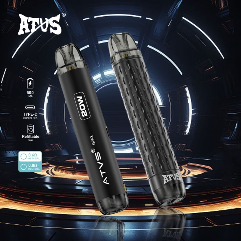 DE020 Refillable Pod Kit System Device with Adjustable Airflow MTL RDL